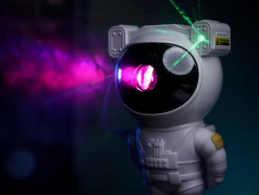 Proyector Astronauta De Galaxia Grande